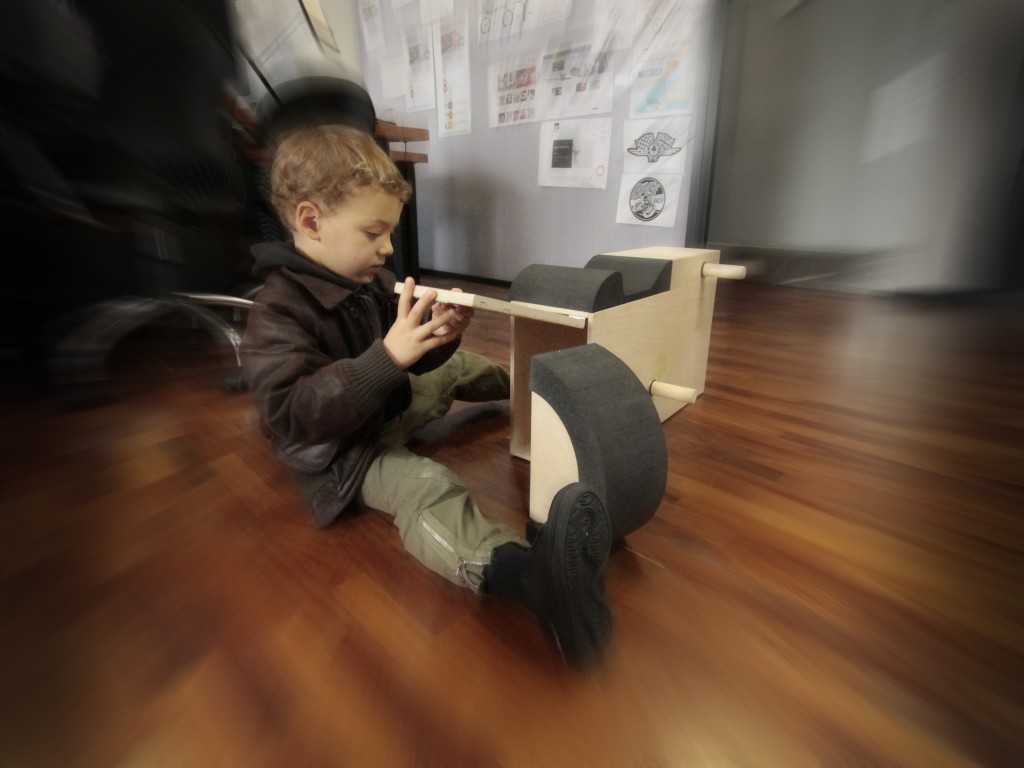 prova di assemblaggio...una ruota...